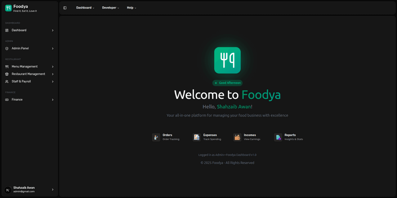 Visual representation for tip: Sleek dark-mode dashboard.